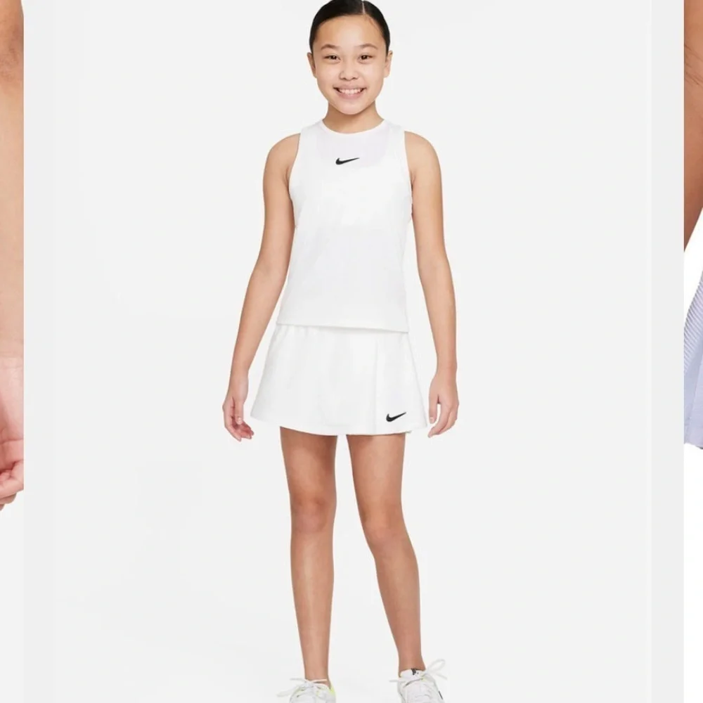 Nike White Athletic Skirt